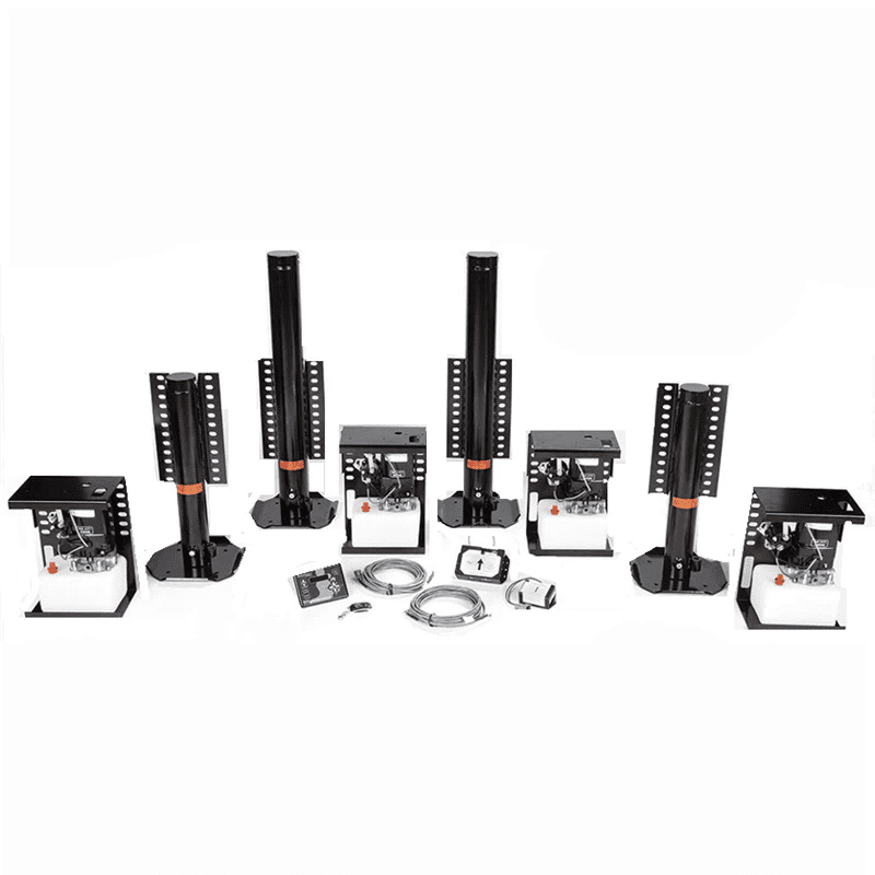 자동 레벨링 유압 시스템