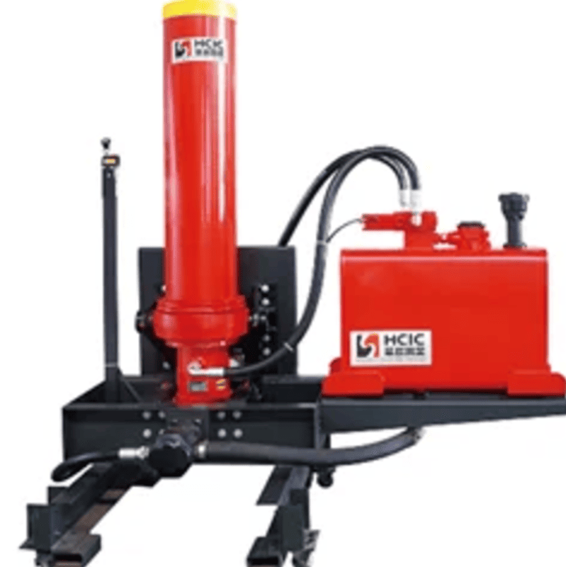 전면 장착형 다단 유압 실린더