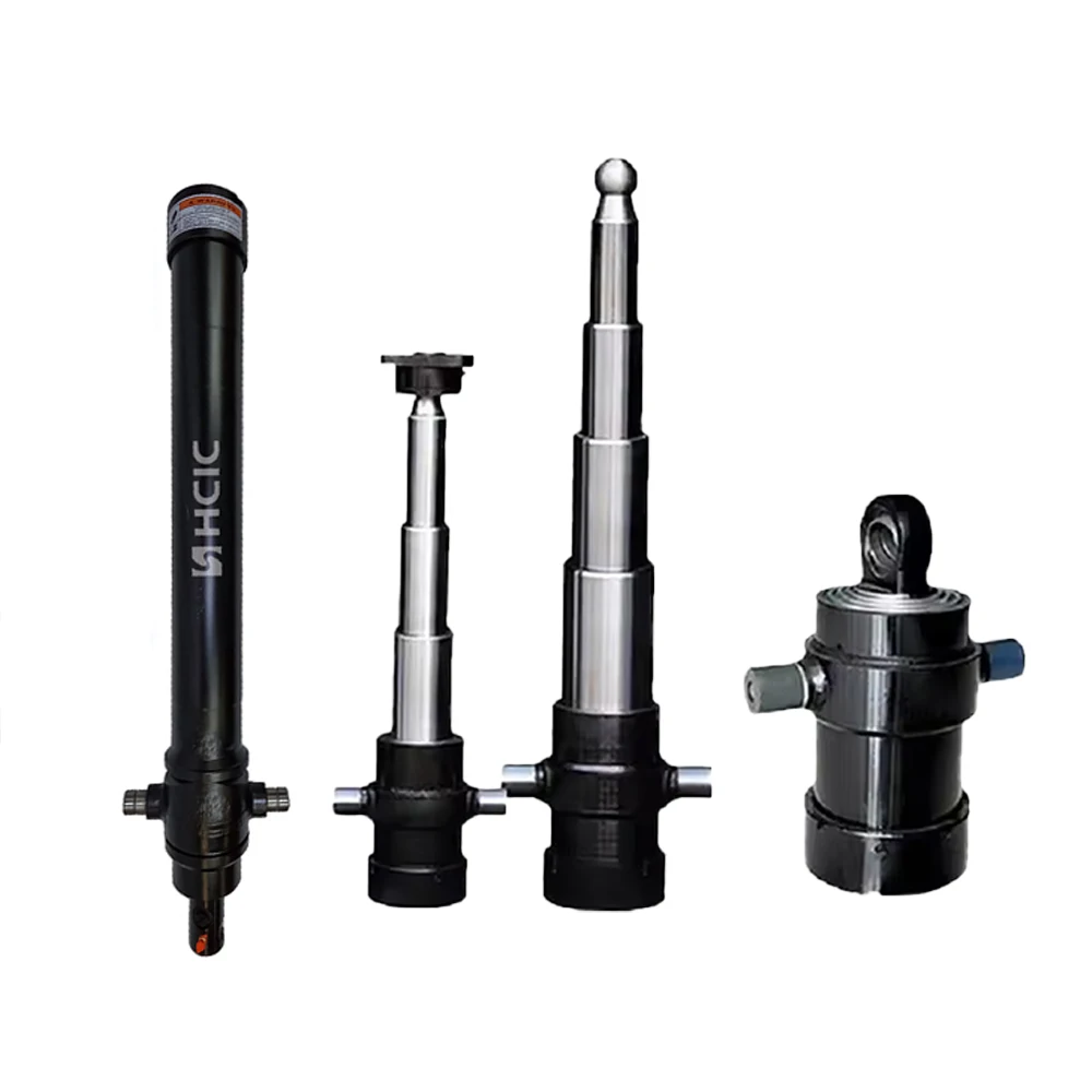 소형 트레일러 다단식 유압 실린더