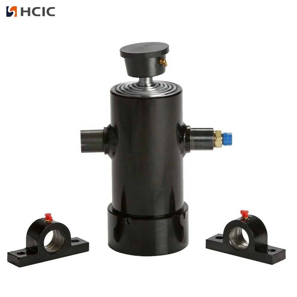 틸팅 트레일러 섀시 소형 텔레스코픽 유압 실린더